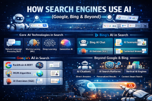 How Search Engines Use AI (Google, Bing & Beyond)